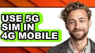 How to Use 5g Sim in 4g Mobile - Step by Step