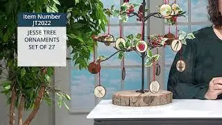 JESSE TREE ORNAMENTS SET OF 27_JT2022