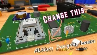 How to change PCB thickness in Altium Designer