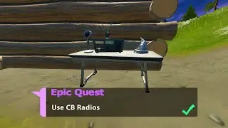 Use CB Radio (5) All Locations - Fortnite Foreshadowing Quests