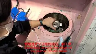 Burner cleaning tutorial, Cotton Candy Machine, fairy floss