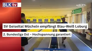 SV Geiseltal M&uuml;cheln empf&auml;ngt Blau-Wei&szlig; Loburg in der 2. Bundesliga Ost &ndash; Hochspannung garantiert