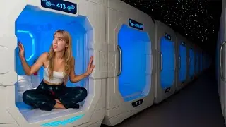 I Stayed in a Futuristic Space Pod Hotel in Thailand