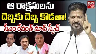 దెబ్బకు దెబ్బ కొడతాం! | CM Revanth Reddy Mass Warning To KCR | KTR | Harish  Rao | BIG TV