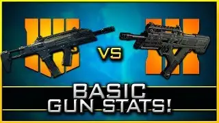 Black Ops 4 Basic Gun Stats & BO3 Counterparts! (Beta Stats)