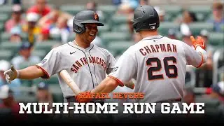 First Multi-Home Run Game as a Giant for Rafael Devers