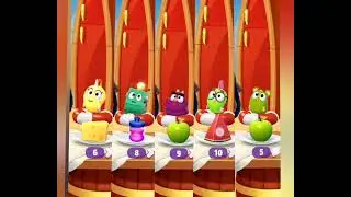 My Talking Tom 2 eat food change Colors -Sugar 🟡vs Dot🟢 vs Gus🟣  vs Squeak🟠 vs Flip🔴