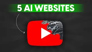 Top 5 best AI Websites for CREATORS 🔥