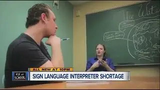 Agency facing severe shortage of sign language interpreters