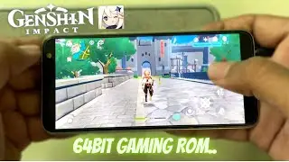 Genshin impact On Samsung Galaxy J6 - Exynos 7870 64Bit Test