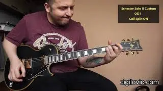 Schecter Solo II Custom ABSN Review & Sound Demo