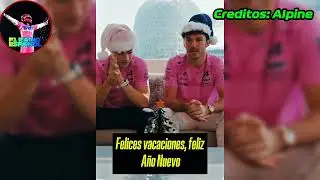 Un Mensaje Navide&ntilde;o muy Especial de Franco Colapinto y Pierre Gasly. F1 radio espa&ntilde;ol