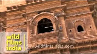 Inside view of Jain temple - Jaisalmer Fort