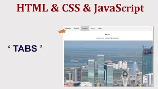 HTML: Tabs Menu