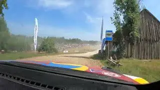 2022 Rally Rokiškis onboard ss11 power stage