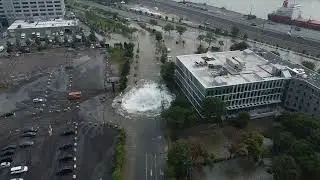 Rupture de canalisation - Major water main break - 2024-08-16