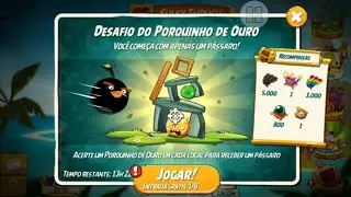 Angry Birds 2 Gold Piggy Challenge Bomb (13/Aug/2025)
