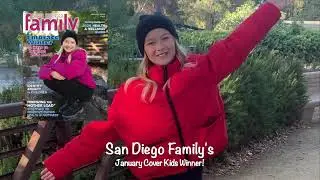 Cover Kids Winner Photo Shoot | San Diego Family&rsquo;s Health & Wellness Issue