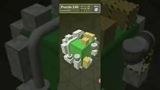 PUSHING MACHINE 3D - IMPOSSIBLE Puzzle 240 - (83 moves) -- by qr637