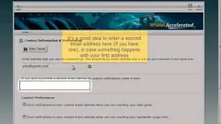 How to update your contact information in cPanel