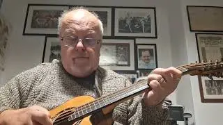 She Moved Through The Fair on an Octave mandolin