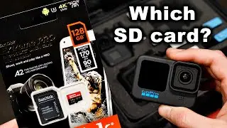 GoPro Hero 10 Black: Which SD Card?