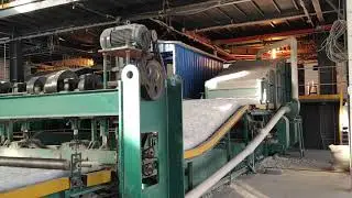 Ceramic Fiber Blanket Production Line Show video