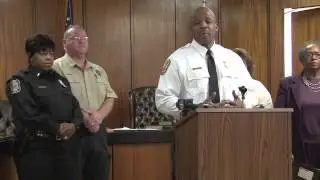 East Spencer press conference (Dunbar Fire)