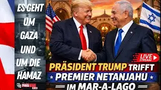 LIVE: Pr&auml;sident Trump empf&auml;ngt heute Premierminister Netanjahu aus Israel in Mar-A-Lago