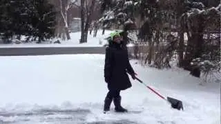 PUSHEL :  A faster, safer, easier way to remove snow....