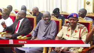 Louis Mendy on the Decoration of Major Camara