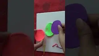 #shorts | DIY -- Easy Clay Art / New Year Cake 😍