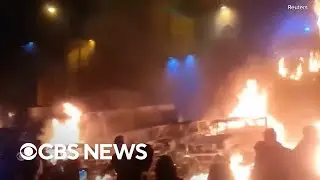 Watch: Protests in Iran