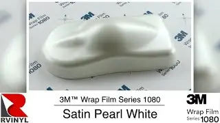 3M&trade; Wrap Film Series 1080 - Satin Pearl White SP10 Vinyl