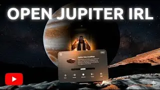 join me on Jupiter (an Apple Vision Pro environment) #apple #immersiveexperience #visionpro