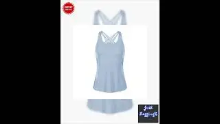 Sports Yoga Vest Women's Push-up Running Blouse Loose Workout Clothes