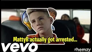 Edgy Cringey Teen Rapper Gets Arrested.. (rhemzy) (MattyBRaps)