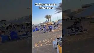How I spent my holiday Eid Mubarak at the Mediterranean Sea resort #shorts #summerbreak #viral