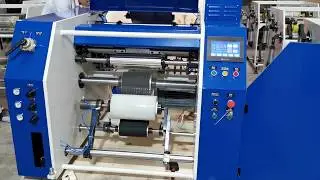 Cling Film Rewinding Machine;  Point Breaking Food Film Rewinding Machine