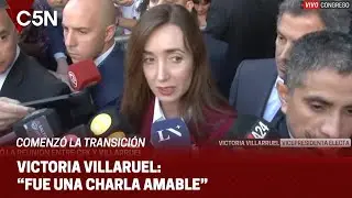 Habló VICTORIA VILLARRUEL tras su REUNIÓN con CRISTINA KIRCHNER