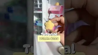Tutorial Mini Estrellita a Crochet ⭐️ #tejido #turorial #crochet
