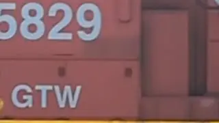 The engineer waved at me! CN 5452, 3220, and EX GTW 5829