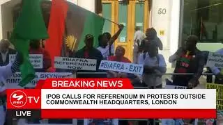 IPOB protest in London