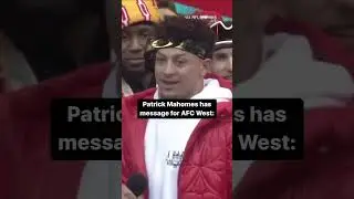 Patrick Mahomes' speech at Chiefs Super Bowl Parade #shorts