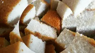 How to make easy,delicious swahili rice cake/Namna ya kuandaa mkate wa sinia mtamu sana