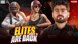 🔴ELITES DAY 1| BGMI with Motabhai