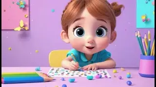 Uh-Oh! The Pencil Made a Little Dot | Nursery Rhymes for Kids & Baby Songs