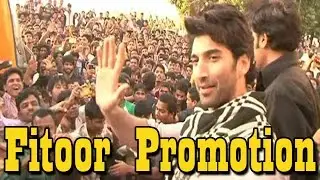 Aditya Roy Kapoor At CCD For Film Fitoor Promotion