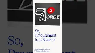 Defence Procurement Actually Works (Sometimes)