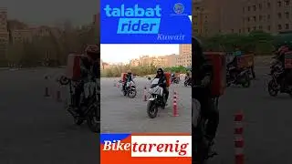 talabat rider kuwait🇰🇼 || Bike tarenige 🔥 || #Short #video on YouTube #04 Kamal rider